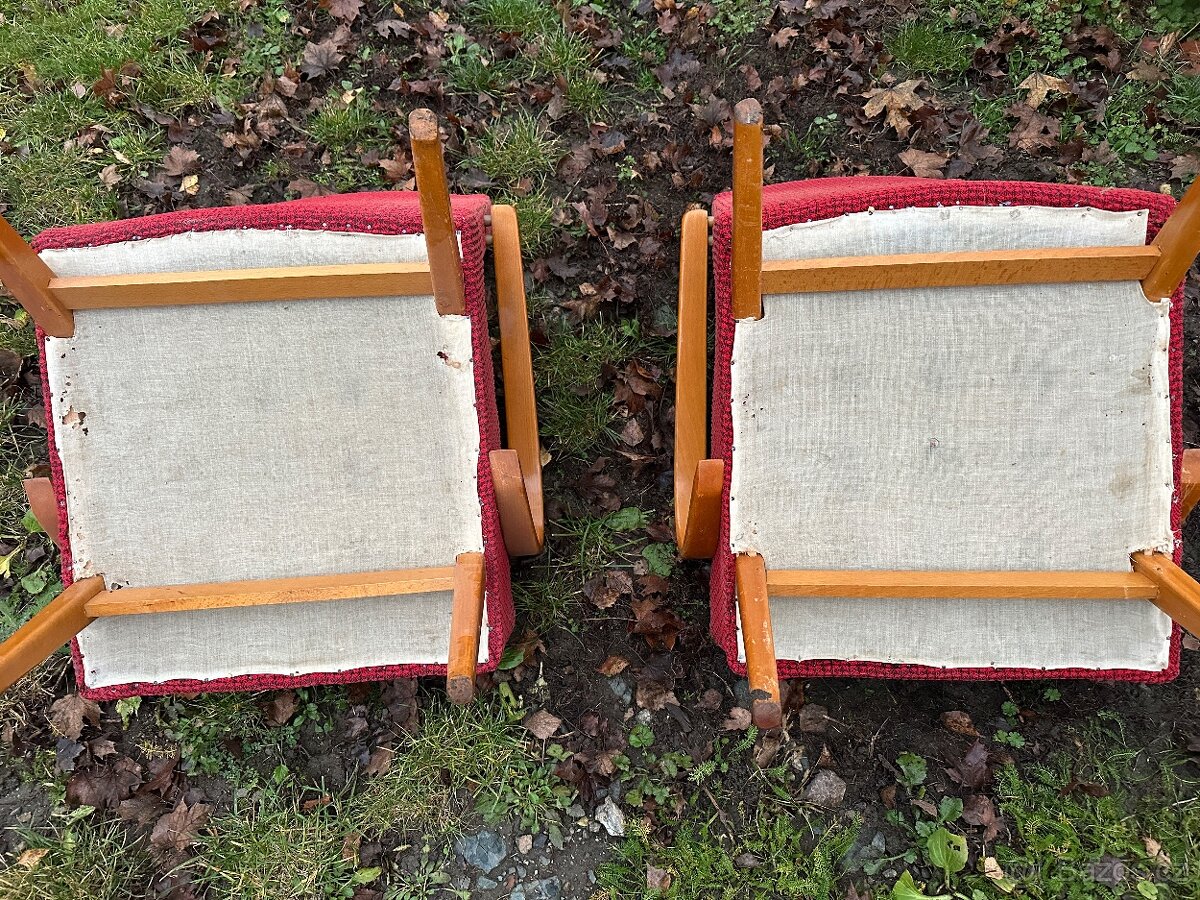 2 x RETRO designové křeslo - cena za obě - 11