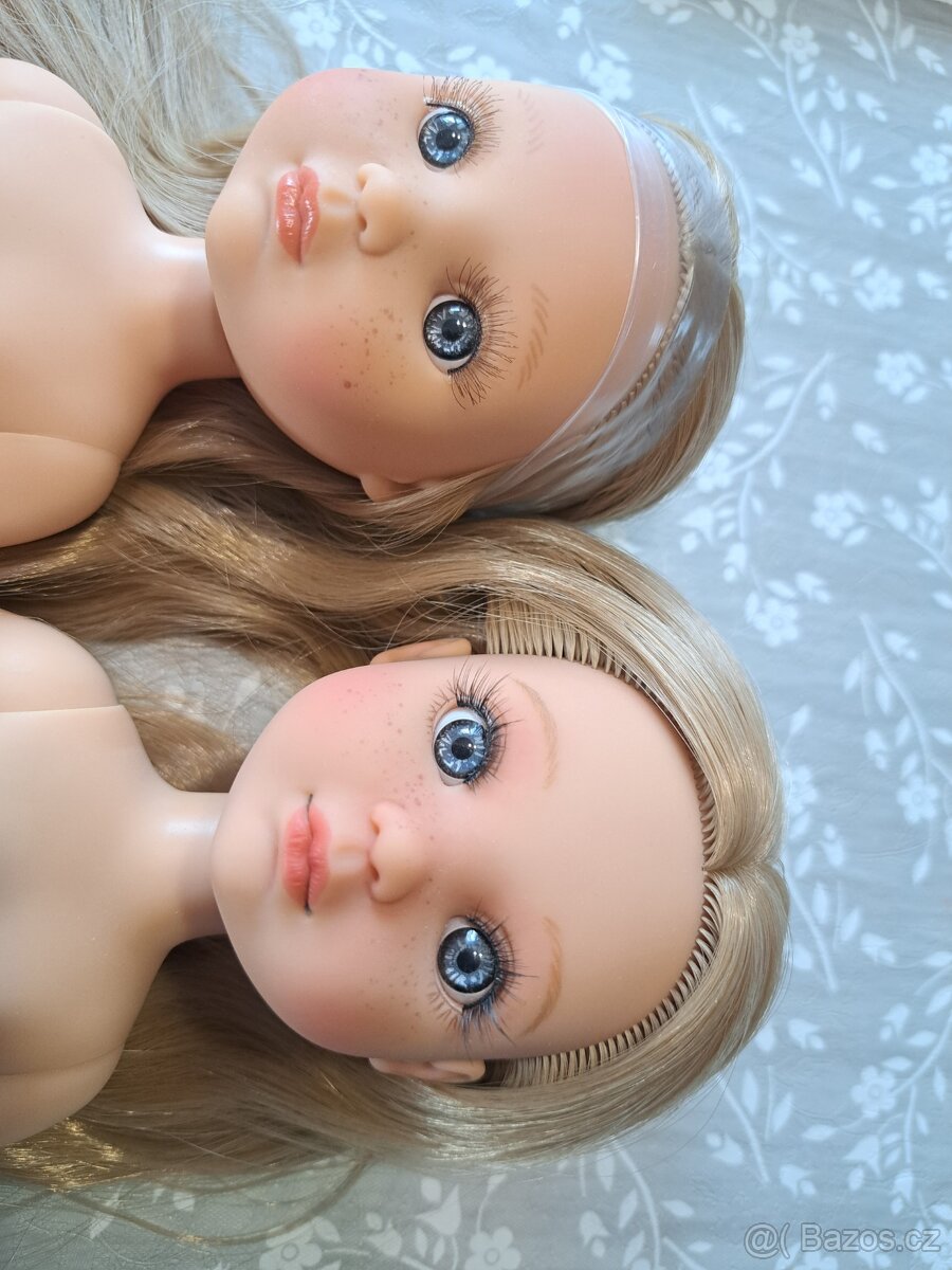 Berjuan NOVÁ panenka Zlatovláska, přemalovaná, jedinečný kus - 11