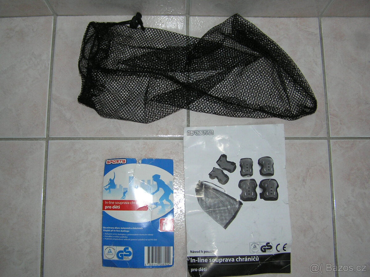 Chrániče na kolena, lokty, dlaně - 11