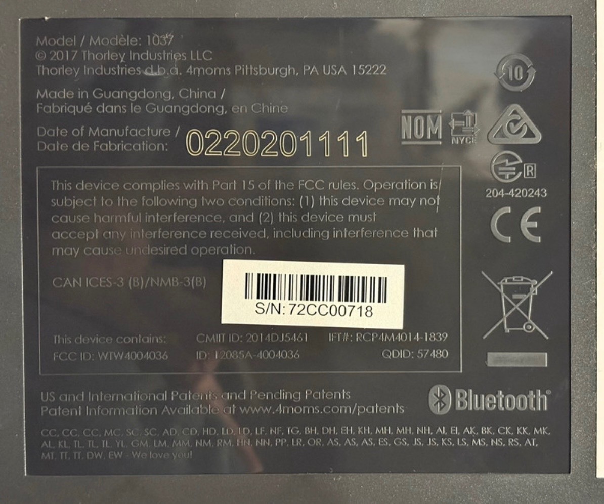 Houpátko 4moms mamaRoo 4.0 - 11