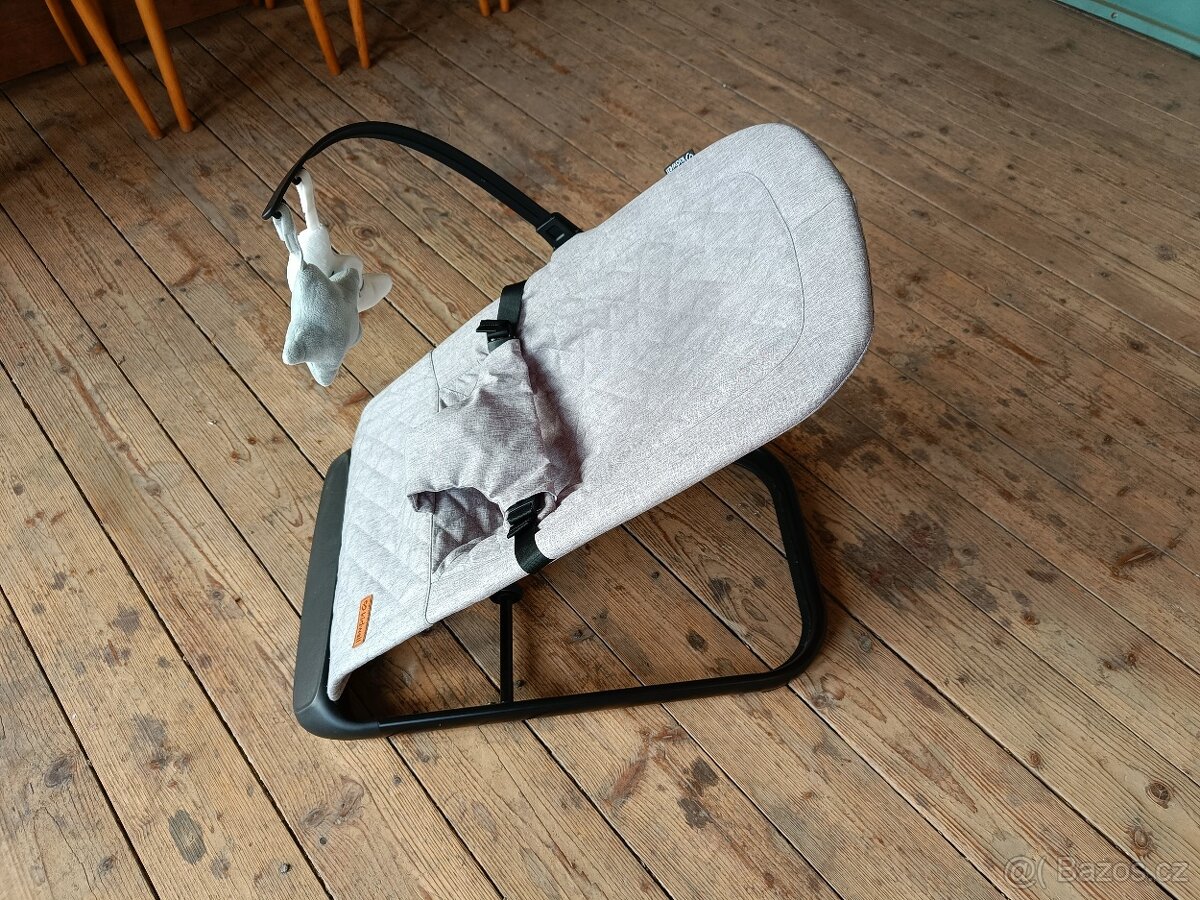 Houpací lehátko KIDWELL LARO skládací pro miminka 2 hračky - 11