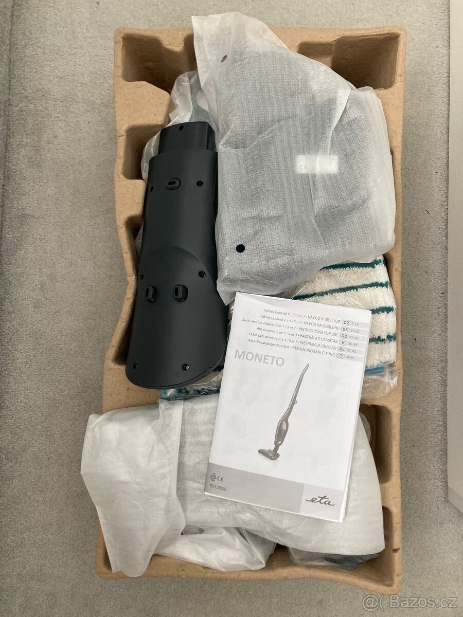 Tyčový vysavač Eta Moneto Aquaplus (NA NÁHRADNÍ DÍLY) - 11