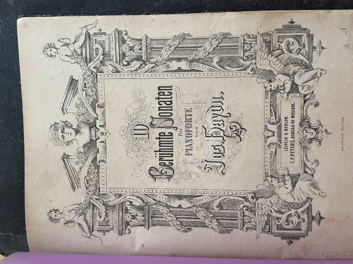 Staré noty- klavír,housle - 11