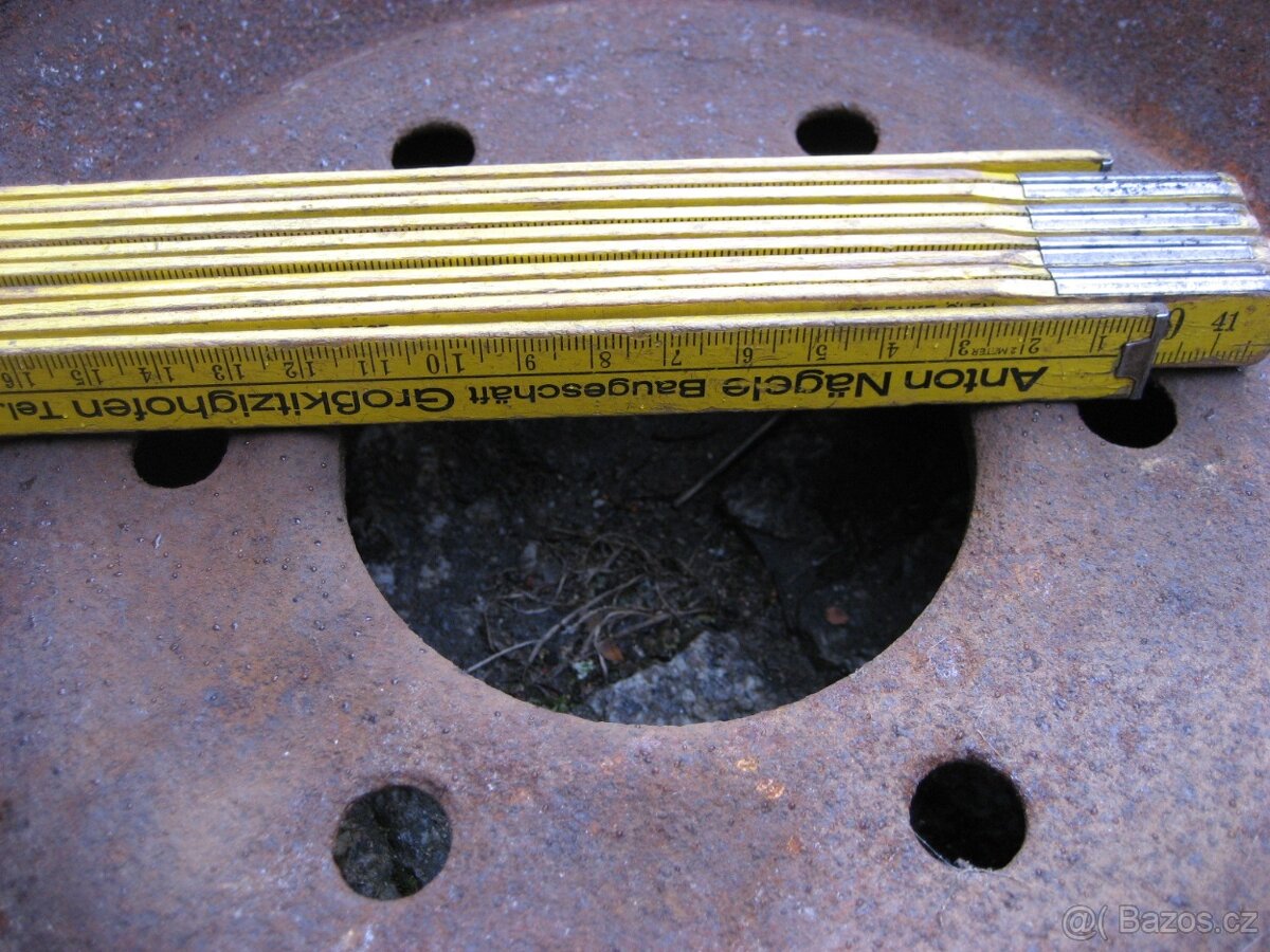 Drátěné Disky Hering 3,62 x 17" Tatra Praga Horch Mercedes - 11