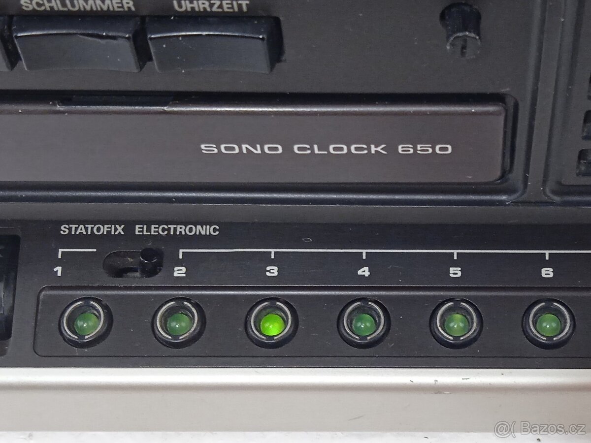 GRUNDIG Sono Clock 650 Retro radiobudík - 11