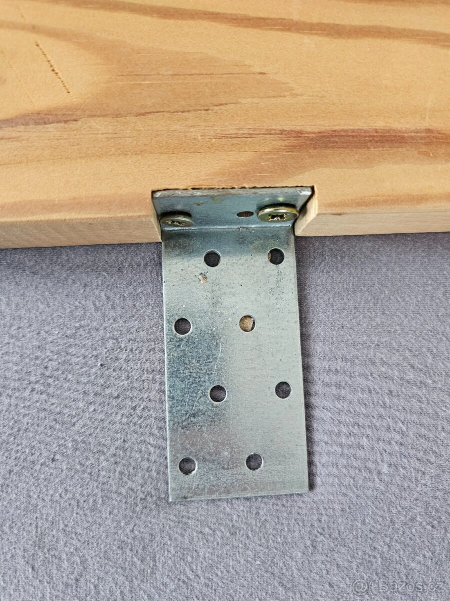 Dřevěná zábrana k posteli - masiv - 11