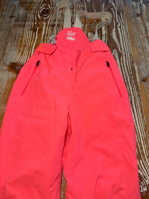 Dívčí lyžařské kalhoty zářivě růžové vel. 12-14 let - 11