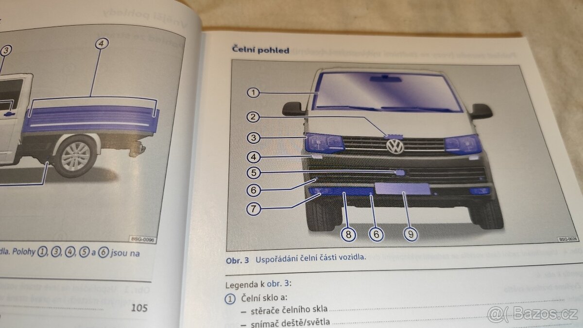 VW T6 Transporter , Caravelle - návod k obsluze – příručka - 11