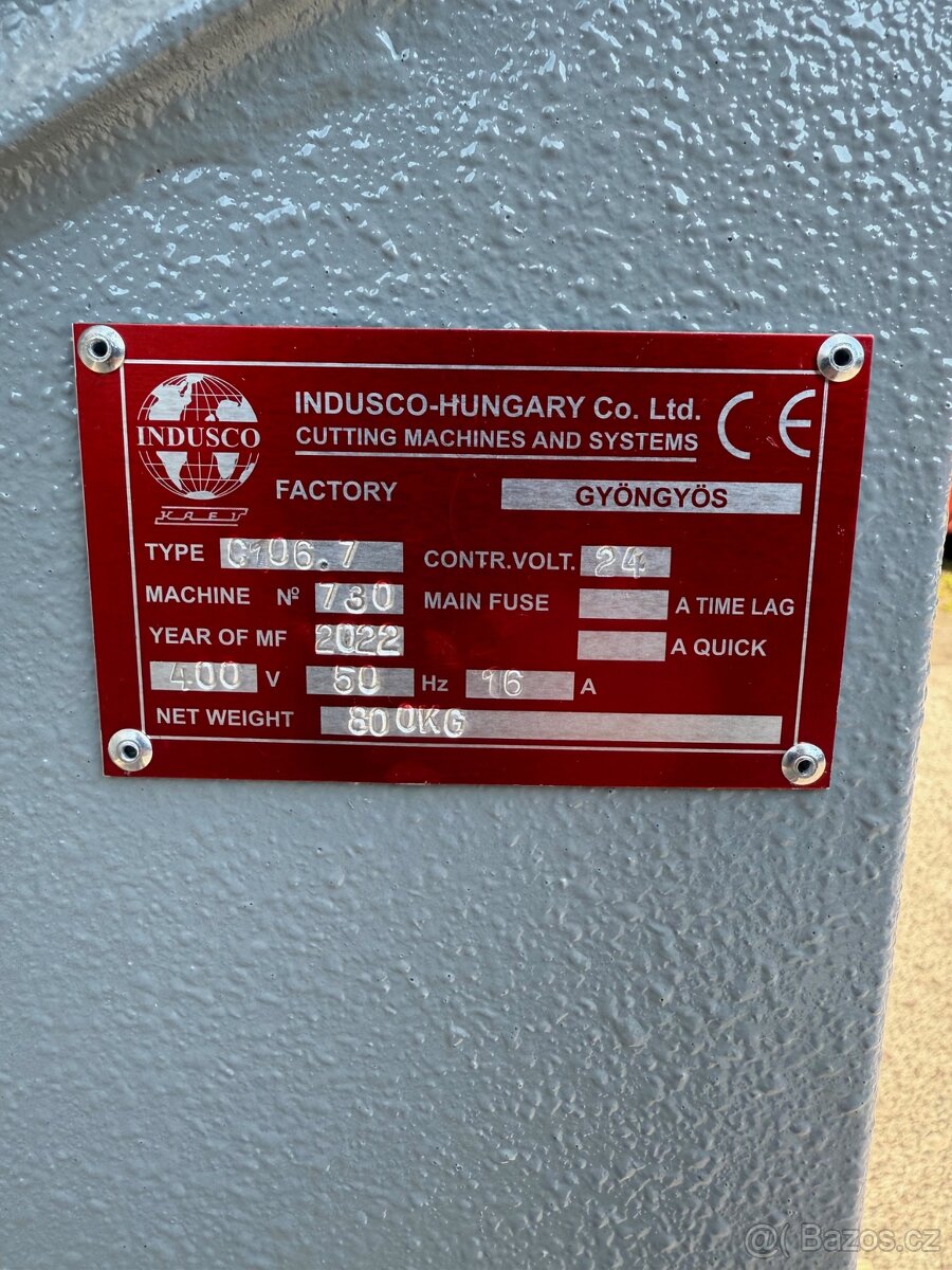 Kaev C106 vysekávací stroj Hydraulická řezačka - 11