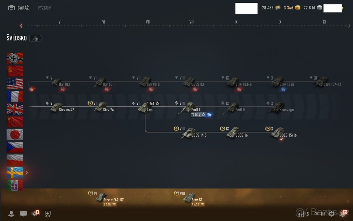 World of Tanks účet - 11