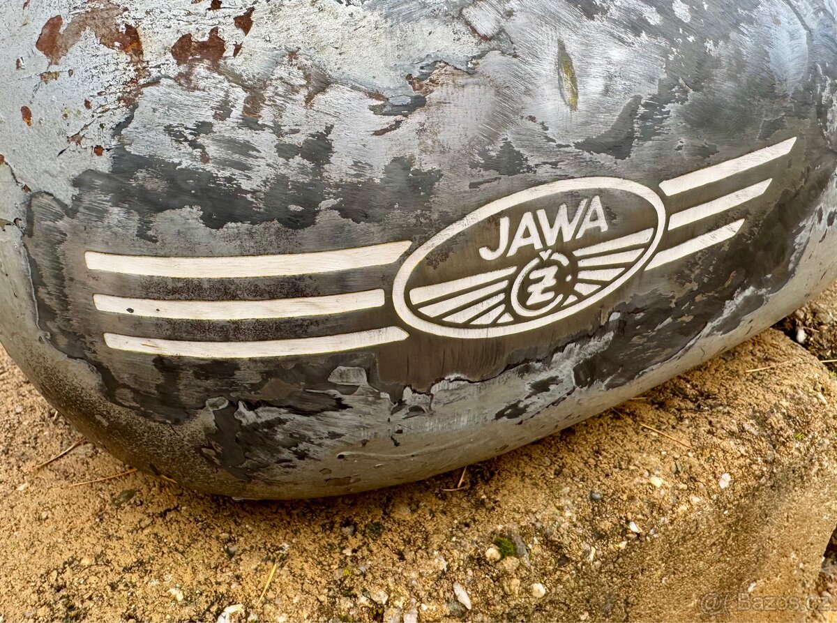 Jawa CZ 250 350 velka kyvacka - nadrz - 11