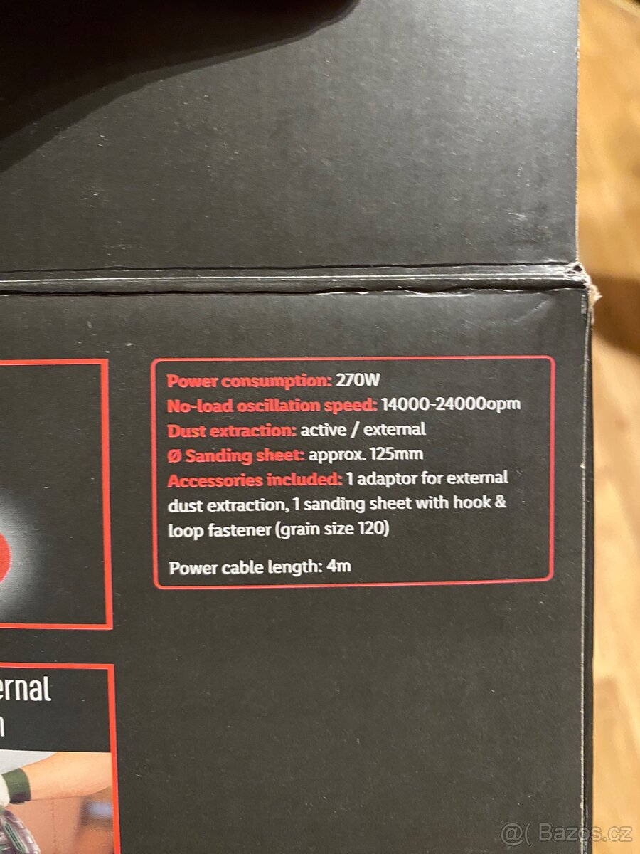 Parkside Excentrická bruska PEXS 270 C3 - 11