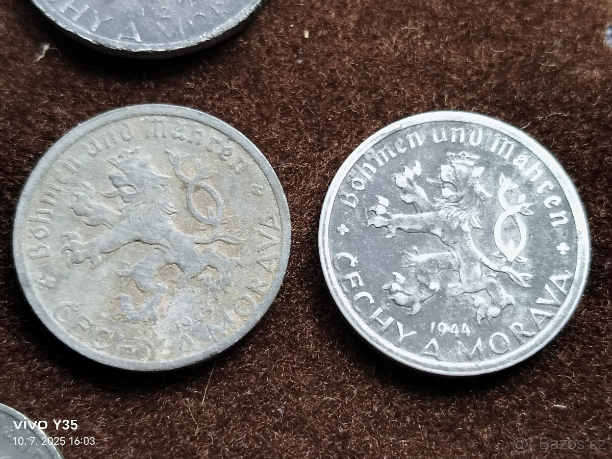 Mince Protektorát Čechy a Morava 1941-1944 - 11
