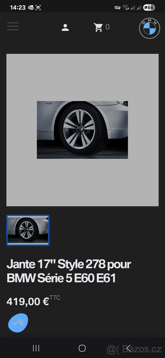 BMW ALU Styling 278 225/50/17 - 11