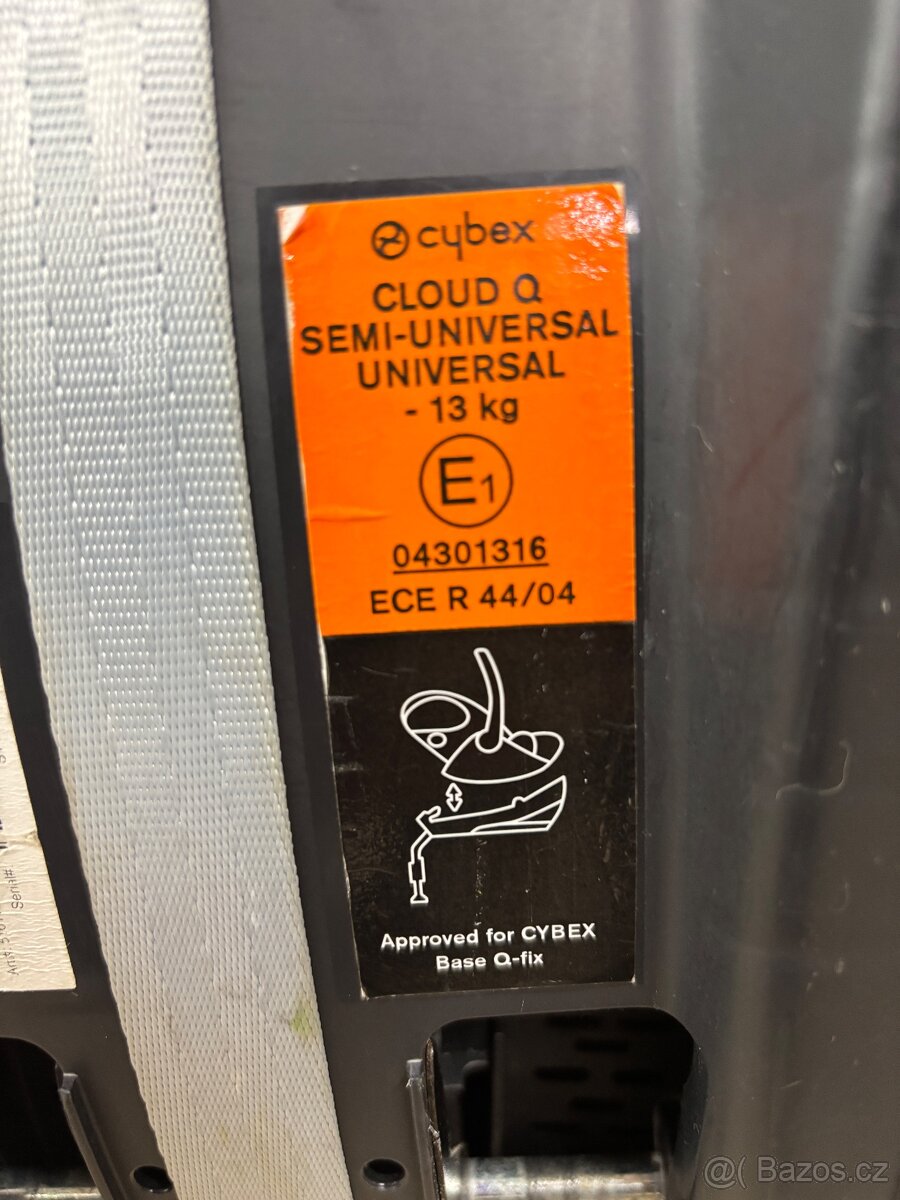 Autosedačka Cybex Q 0-13kg se základnou - 11