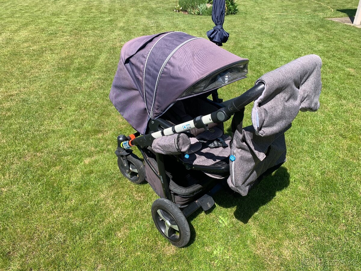 Kočár dvojkombinace zn. Baby Design Husky - 11