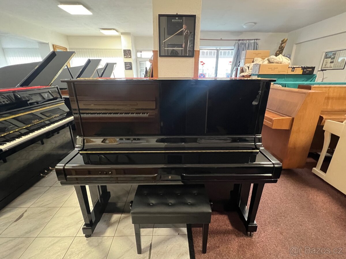 Yamaha U3 se zárukou 5 let, včetně židle, doprava zdarma. - 11