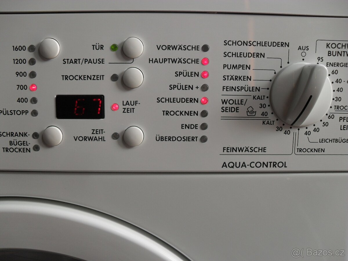 KOMBINOVANÁ PRAČKA AEG SE SUŠIČKOU-6KG,LCD,ELEKTRONICKÉ SUŠE - 11