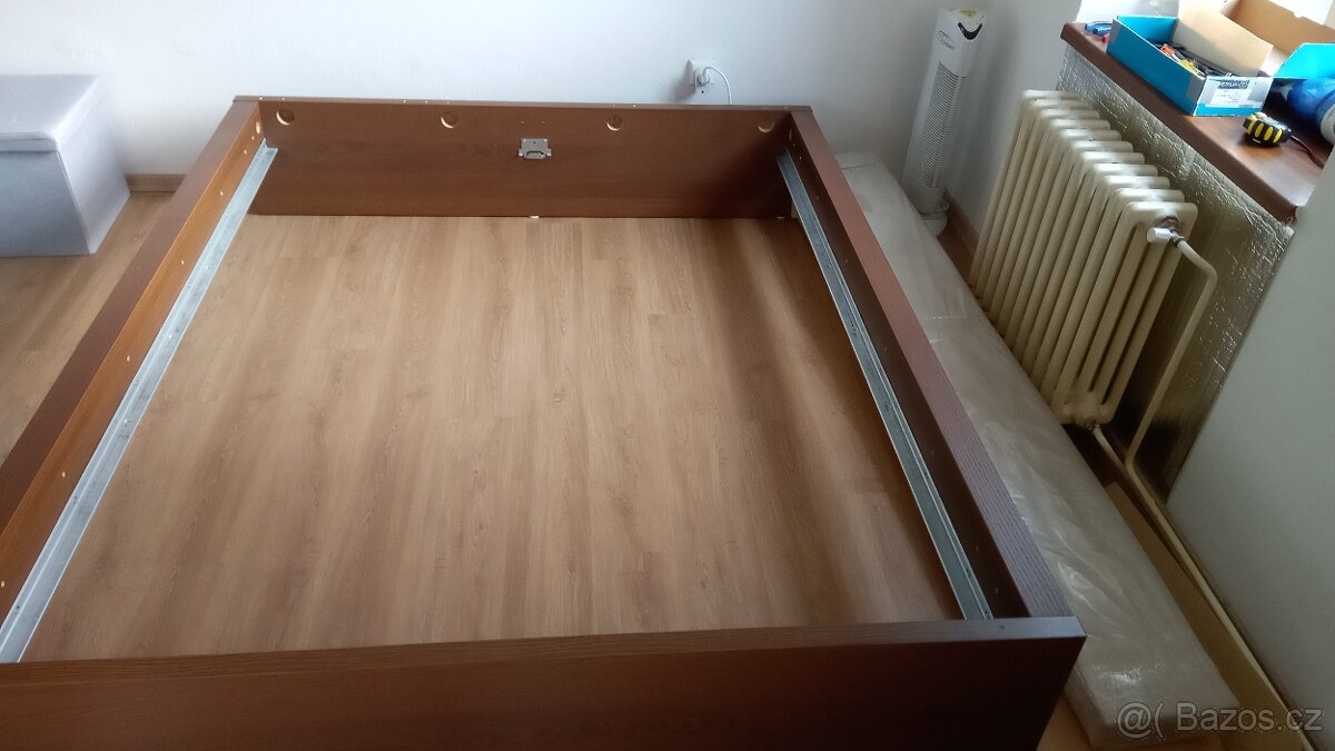 Manželská postel 160x200 Ikea PRODÁNO - 11