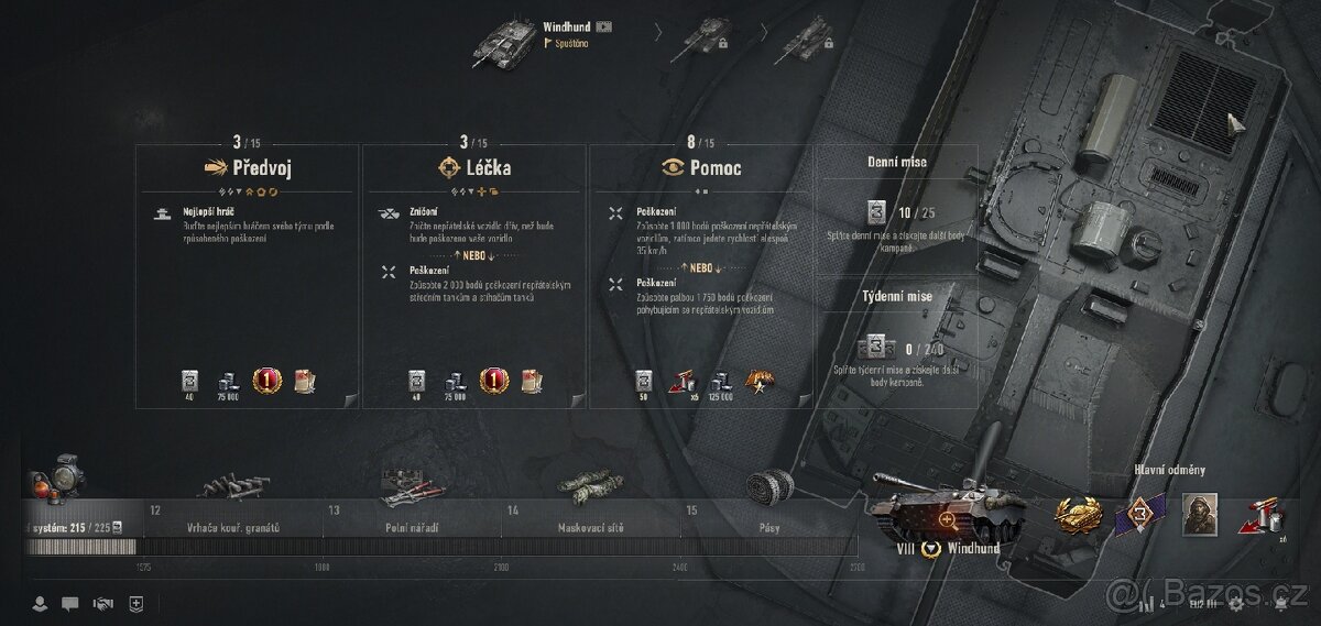 World of Tanks účet včetně emailu WoT 11 HACKER - 11