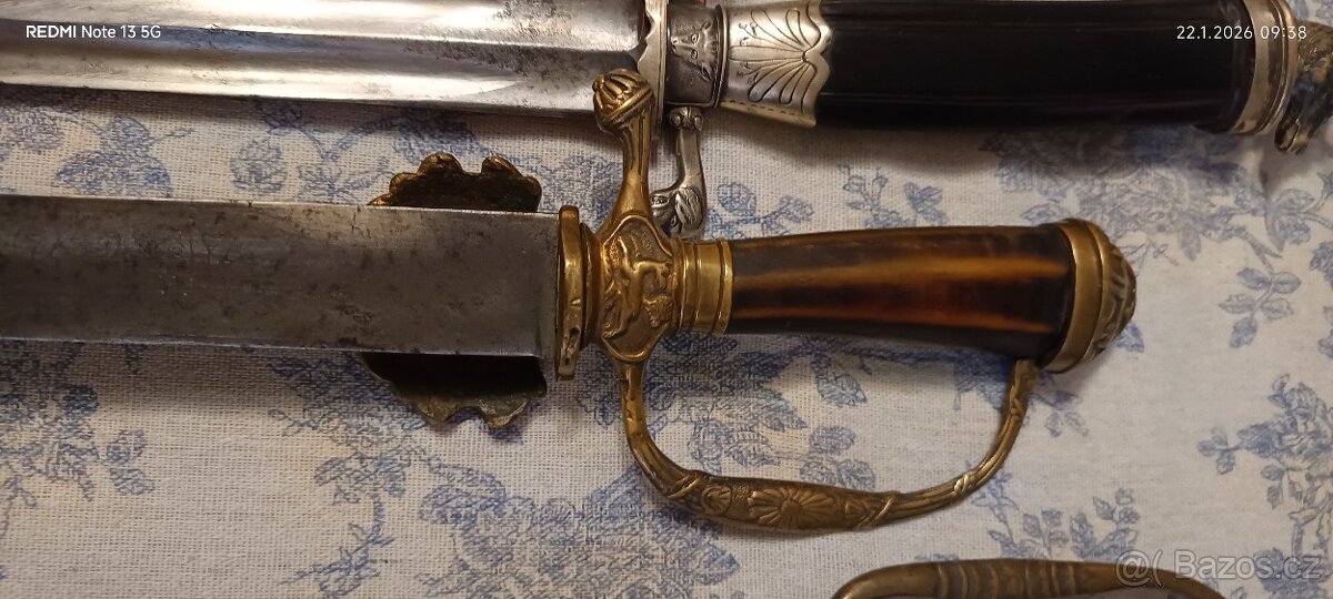 Lovecký tesák Rokoko 1780 - 11