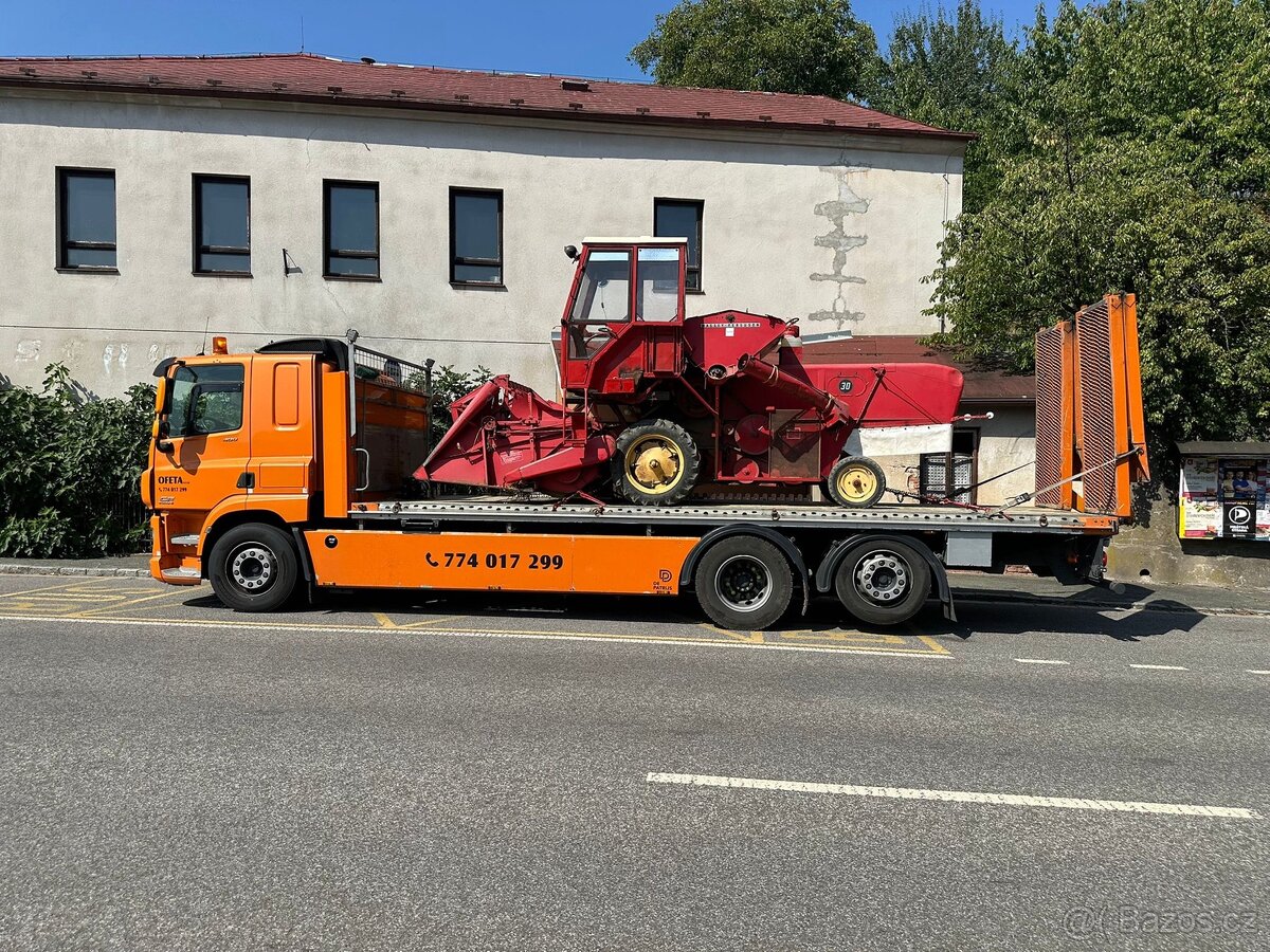 Přeprava strojů, vozidel, plošin, zemědělské techniky - 11