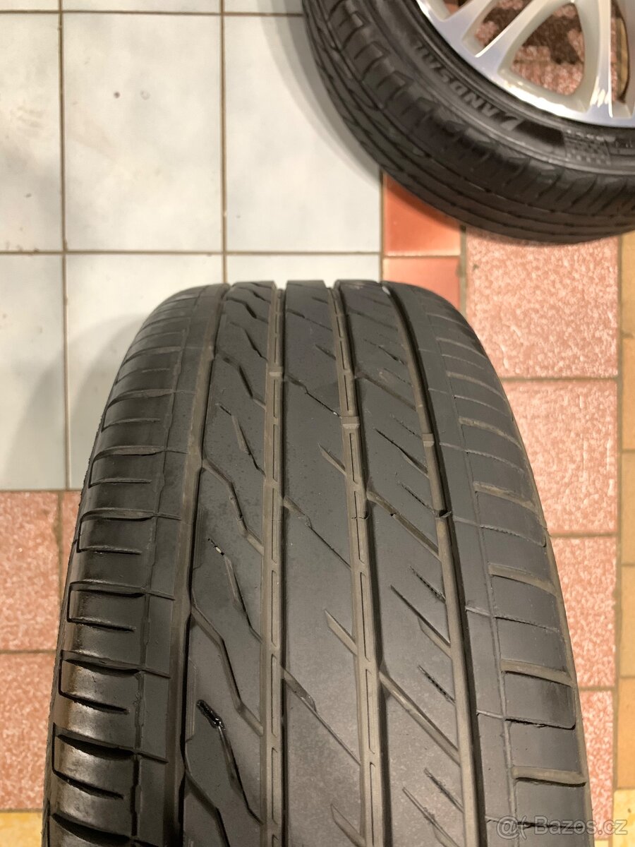 Alu kola Škoda R18 5X112 ZÁNOVNÍ LETNÍ PNEU 225/40 R18 LUXON - 11