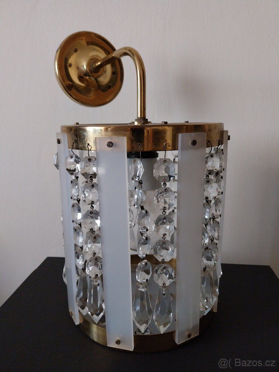 Velká nástěnná lampa Jablonex, 60tá léta - 11