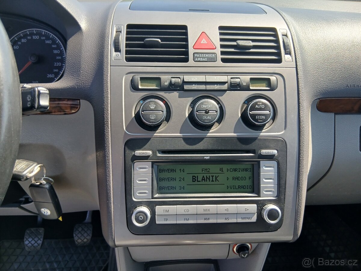 Volkswagen Touran, 1.4 TSI, ALU, r.v.2007, 174.000 KM - 11