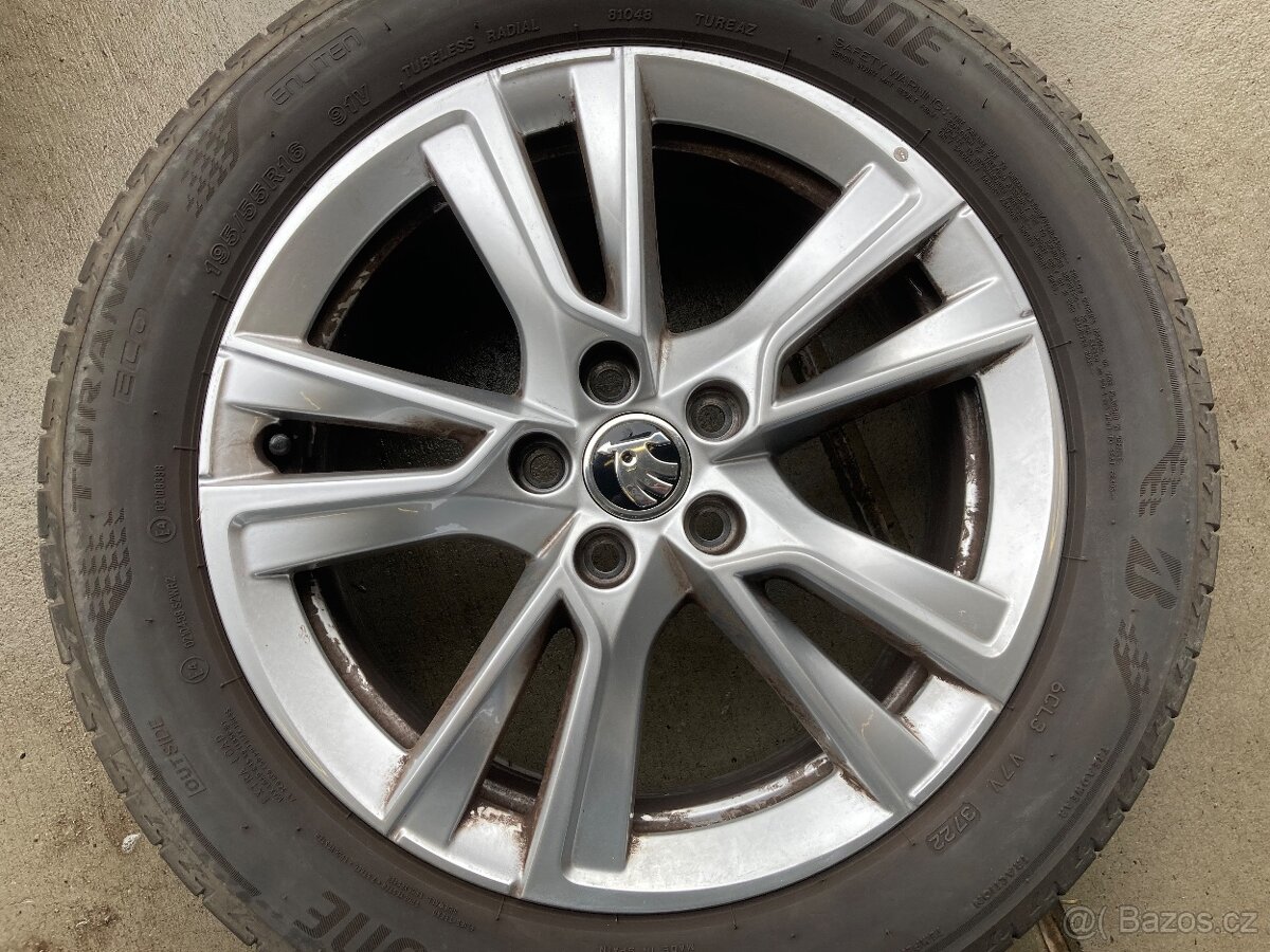 Originální hliníkové disky Škoda - 11