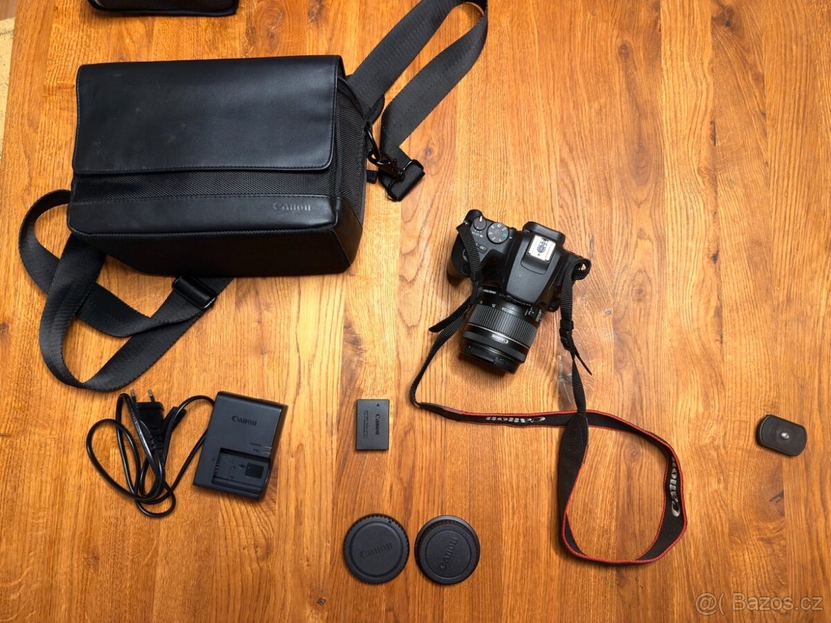 Canon EOS 250D+ blesk + stativ + brašna - 11