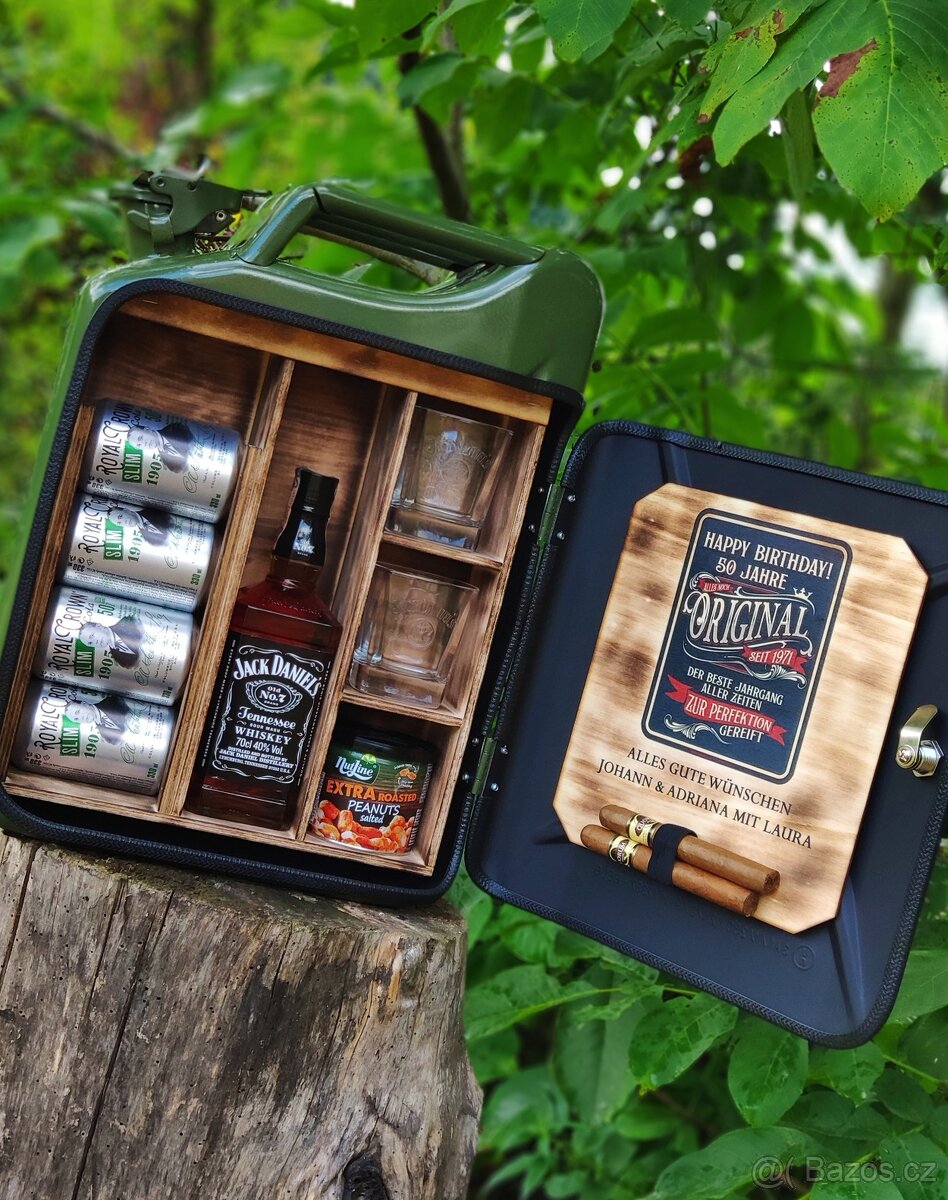 Kanister bar, dárková bandaska, minibar - 11