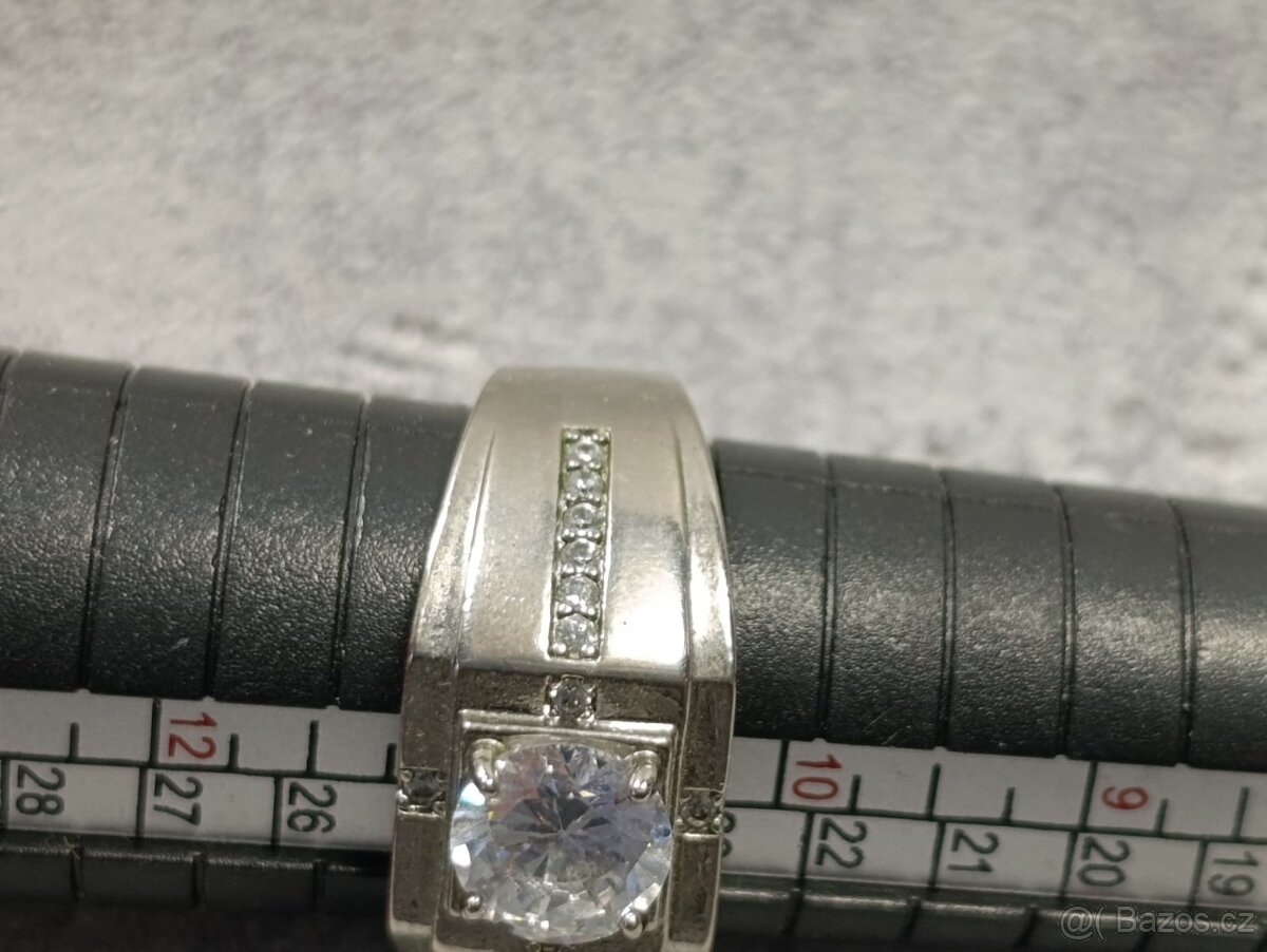 Krásný velmi starý pánský prsten velikost 64 - 11