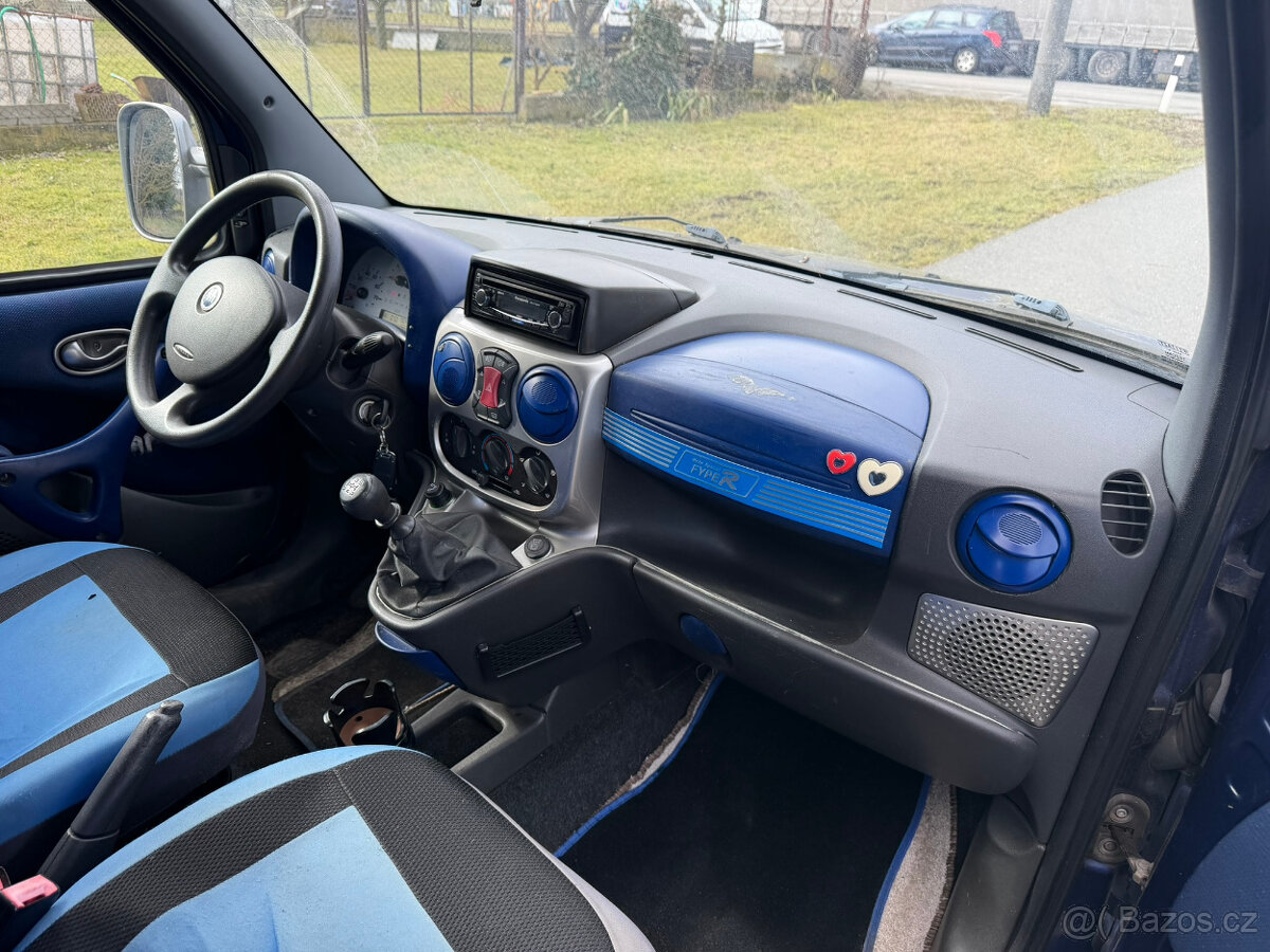 Fiat Doblo 1.6i 76kW, Klima, Tažné, Nová STK - 11