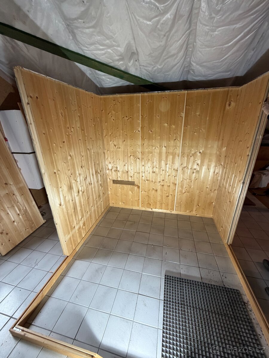 Finská sauna Klafs 198x198x198cm - 11