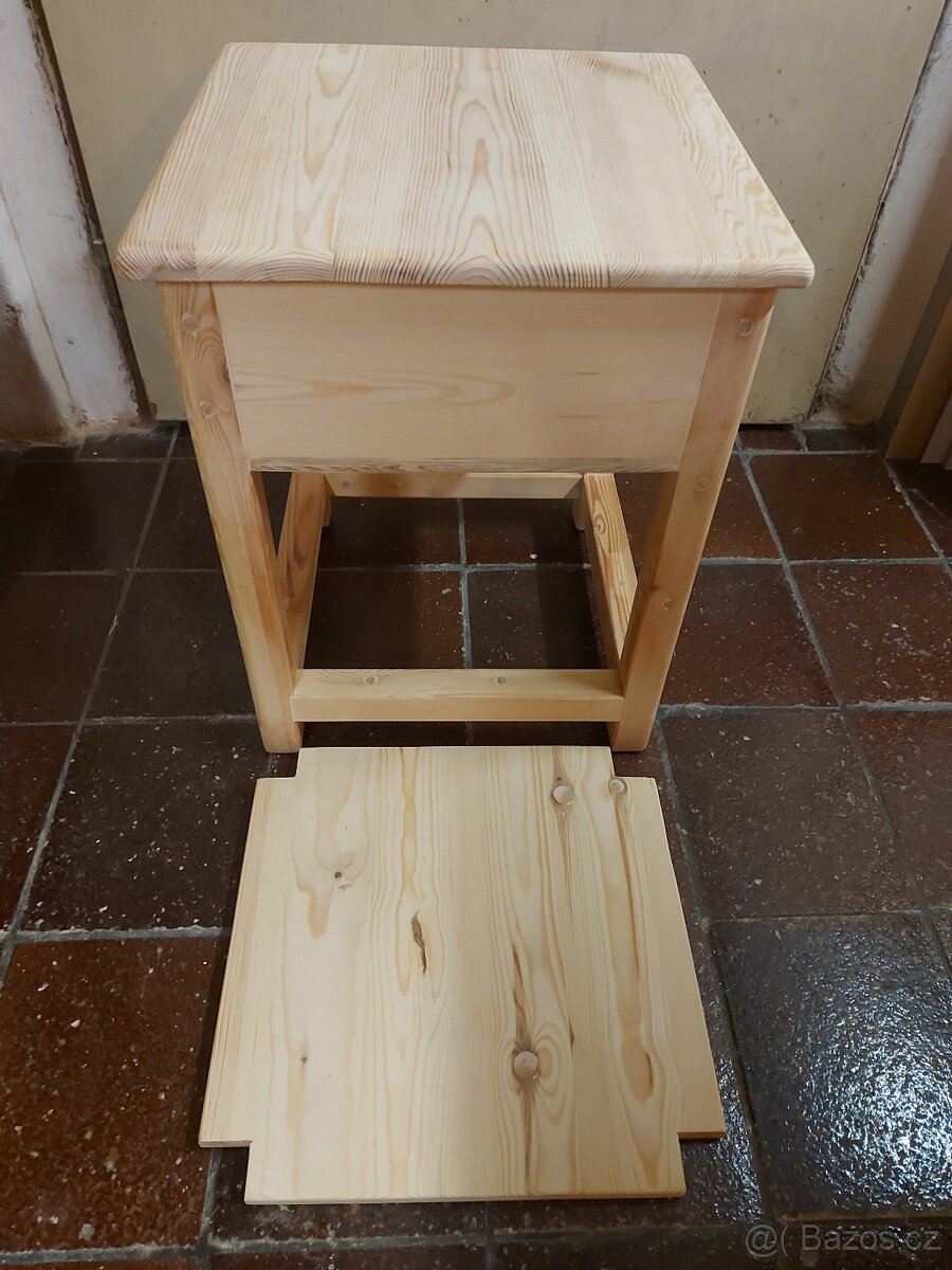 Stolička s úložným prostorem.. - 11