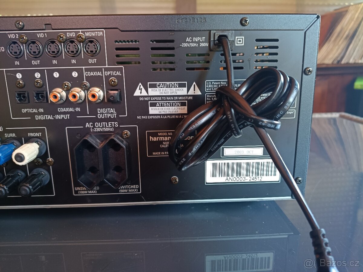 Harman Kardon AVR2550 Audio-video přijímač - 11