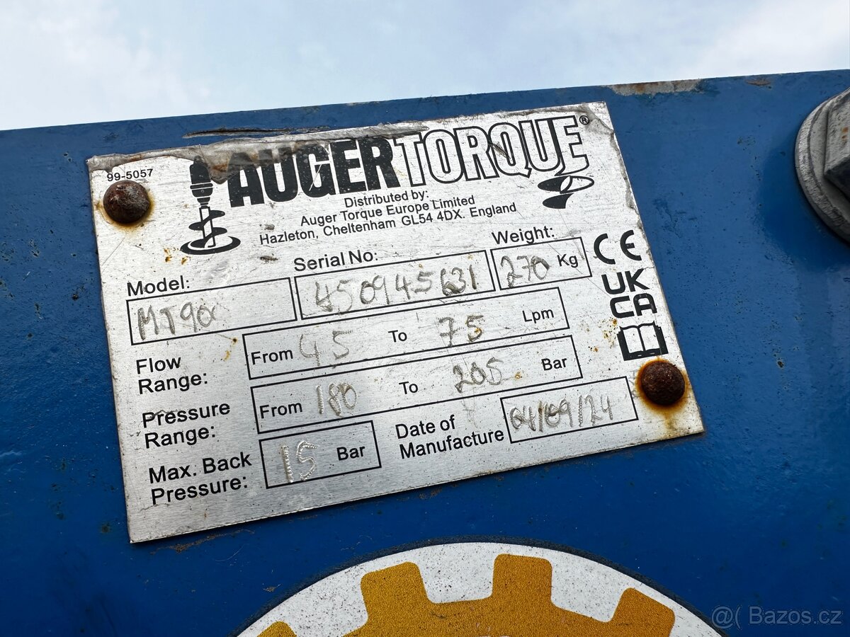 Rýhovač Trencher Auger Torque MT900 - 11