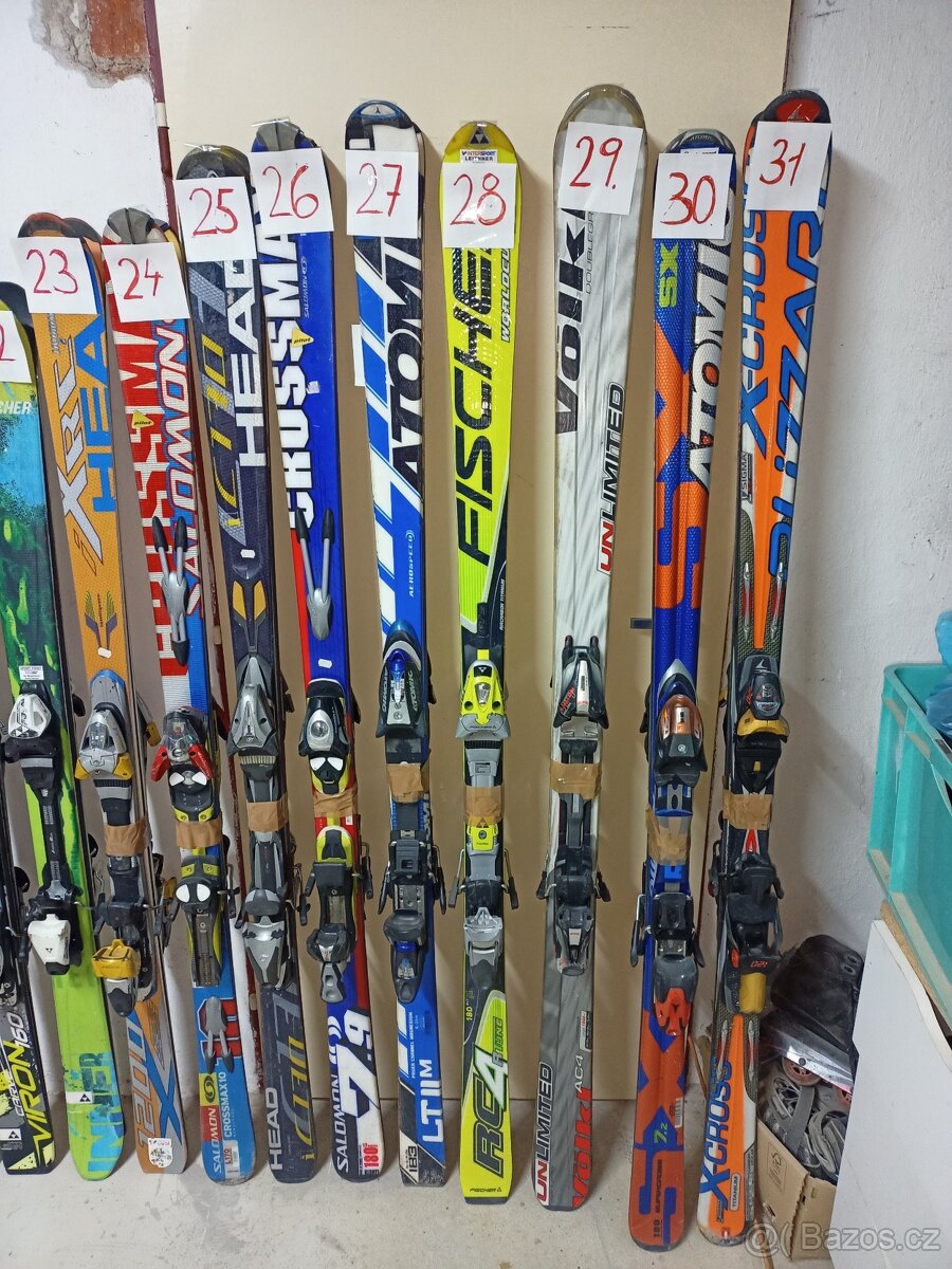 Prodám různé carvingové lyže. - 11
