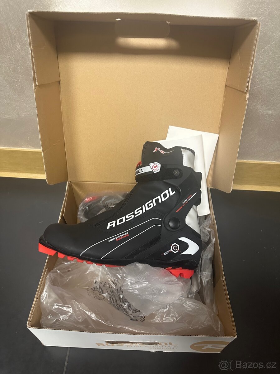 Nové běžky a hůlky Fischer, nové Rossignol boty - 11