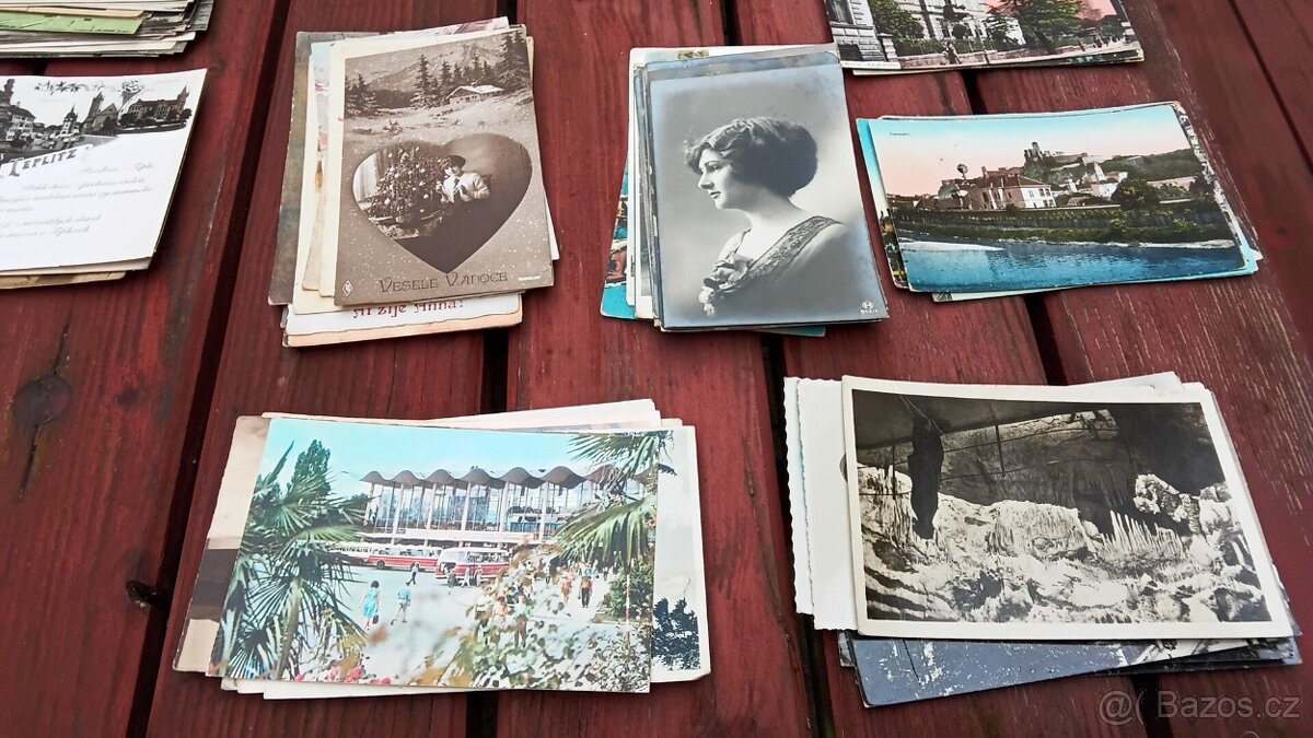 Starý stromek,pohledy ,nůžky a jiné . - 11