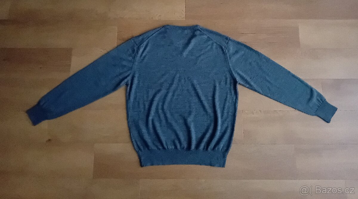 In Extenso pánský svetr vel. L/XL Merino vlna - 11