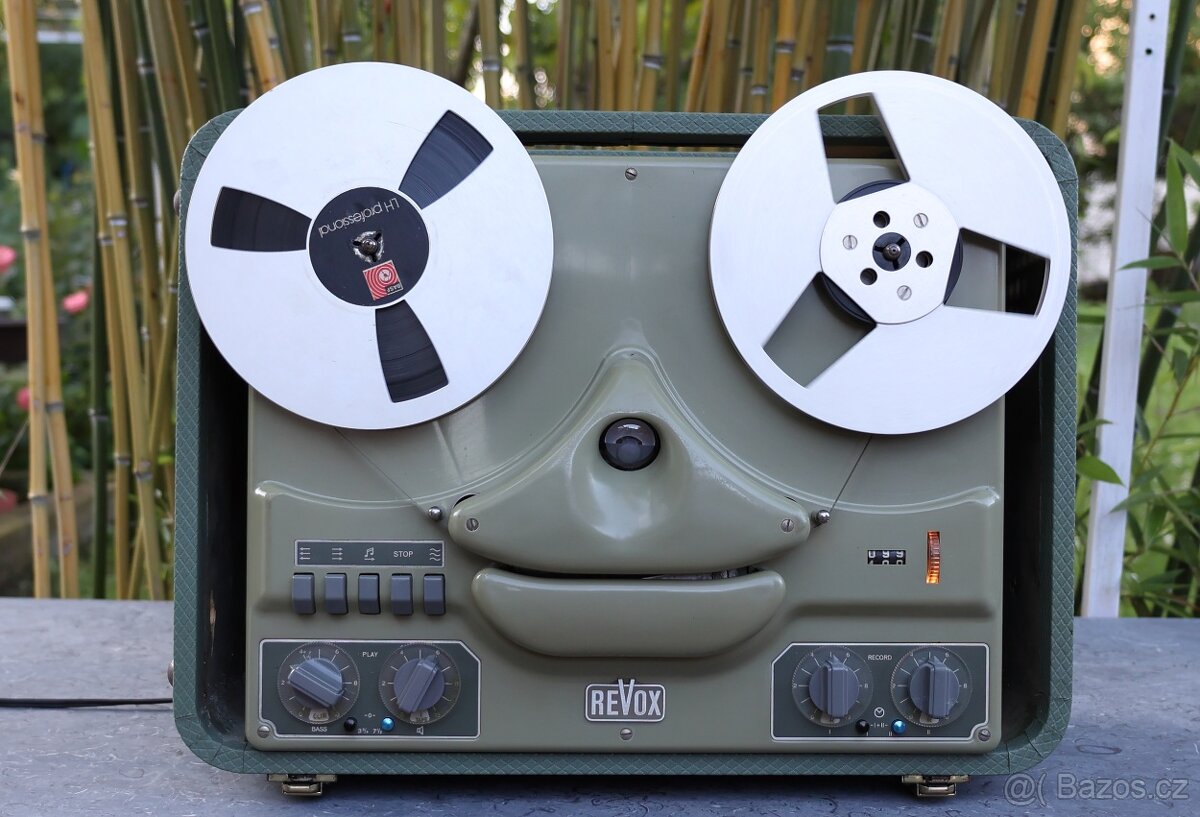 Revox - D36 - 2Track kotoučový magnetofon - 11