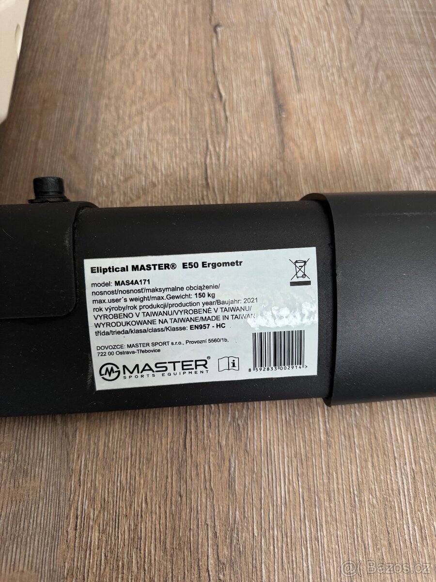 Prodám eliptický trenažér Master E50 - 11