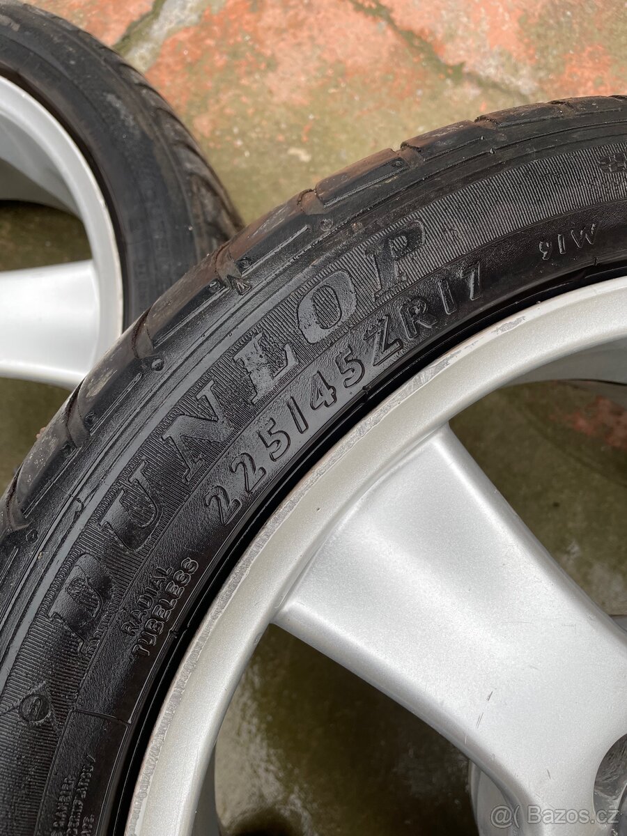 Prodám ALU kola RONAL 17" 225/47ZR 17 nová cena - 11