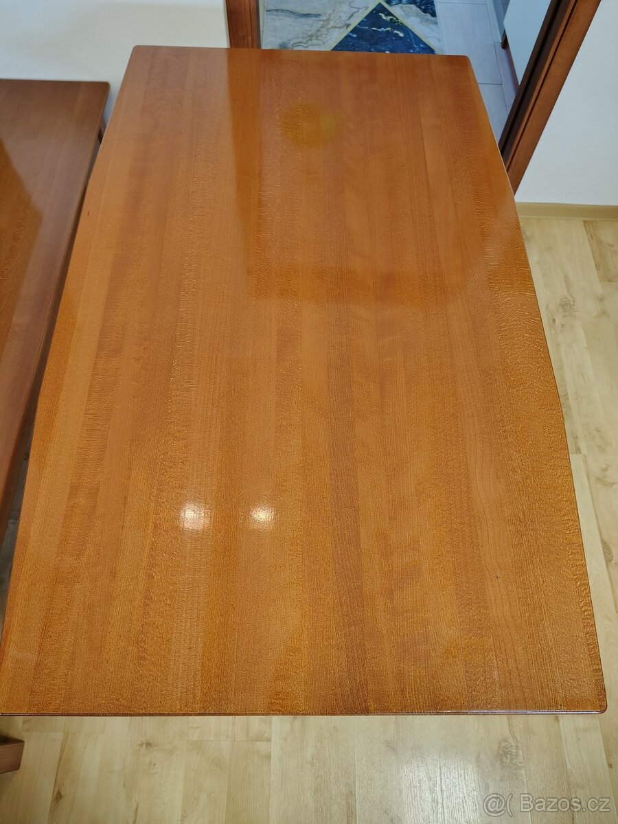 Stůl a lavice - Jídelní kout z masivu. - 11