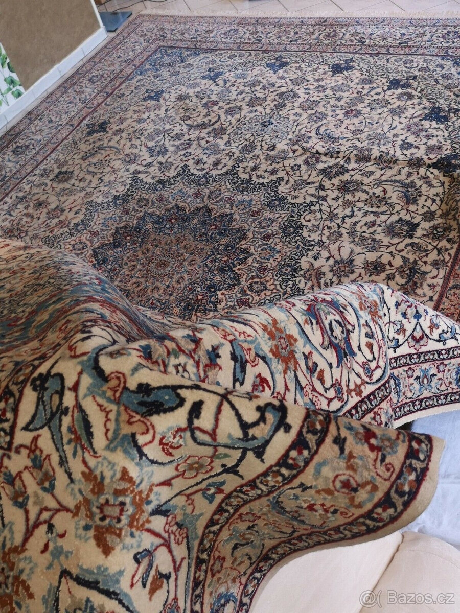 Orientální koberec, perský koberec, Nain 4La 500x360, extra - 11