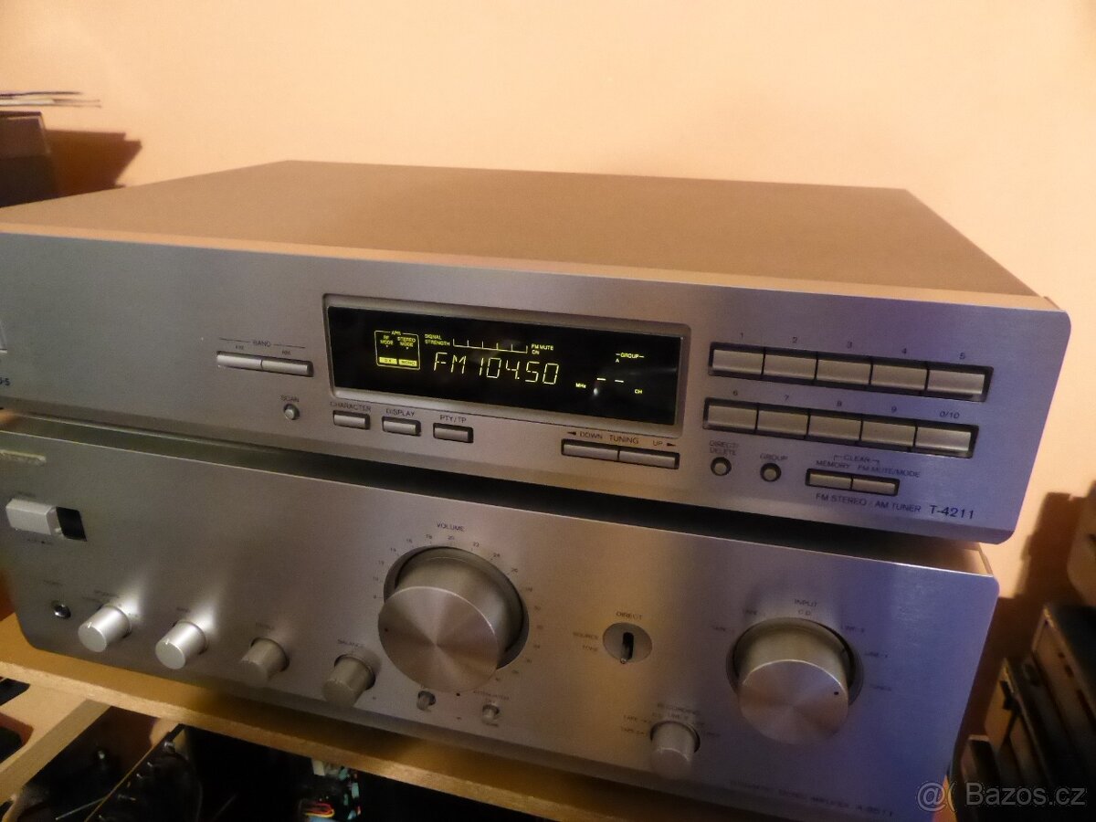 ONKYO T-4211 špičkový tuner s RDS, 30 předvoleb - 11