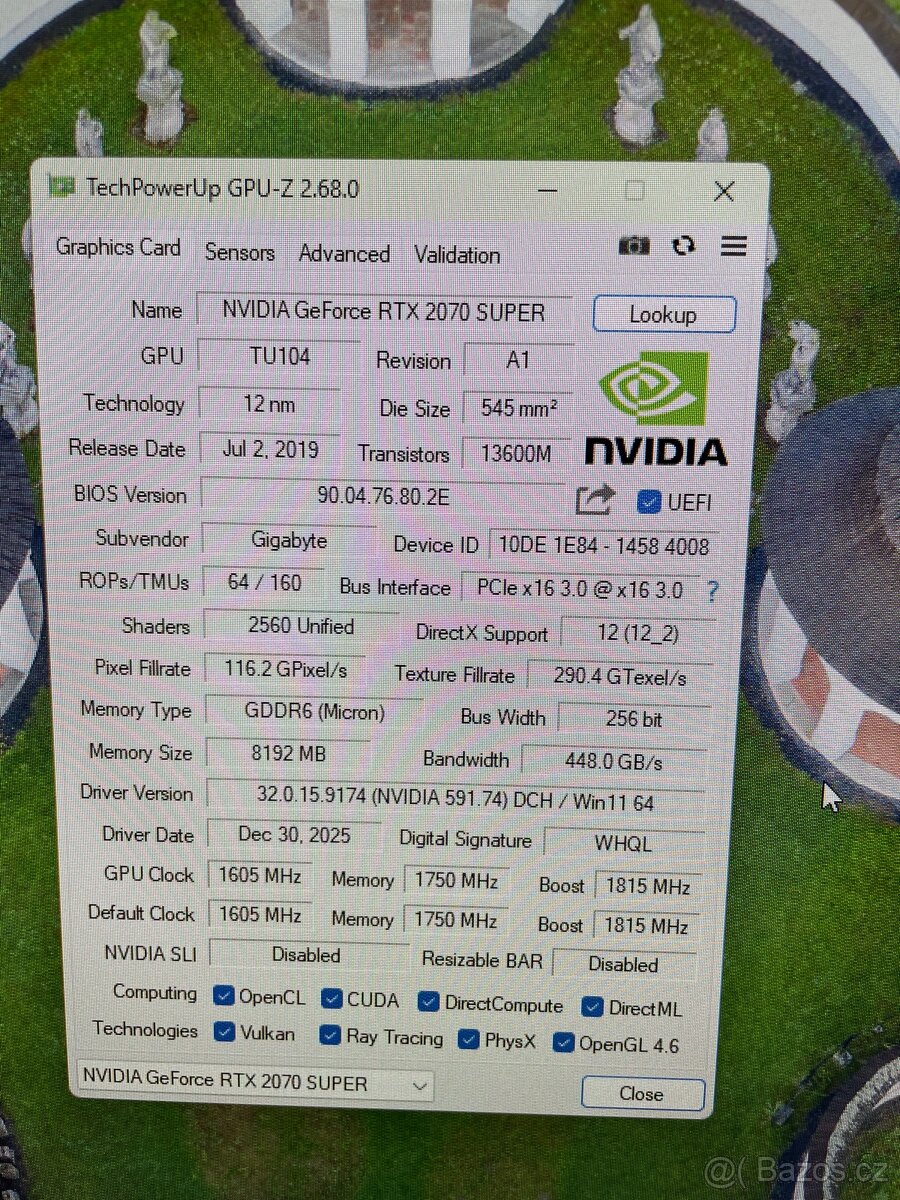 Prodám počítač am4 Ryzen b550 32gb Nvidia Rtx 2070 super - 11