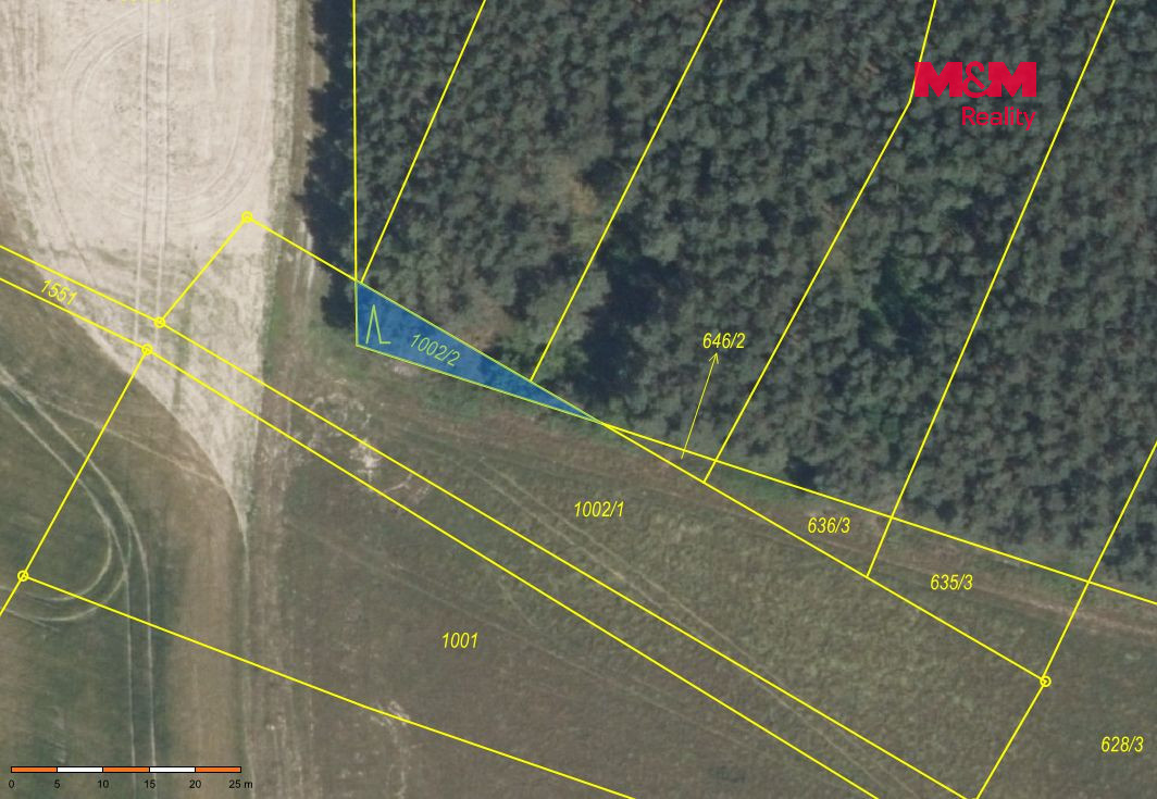 Prodej lesa, 4629 m², Mochov - 11